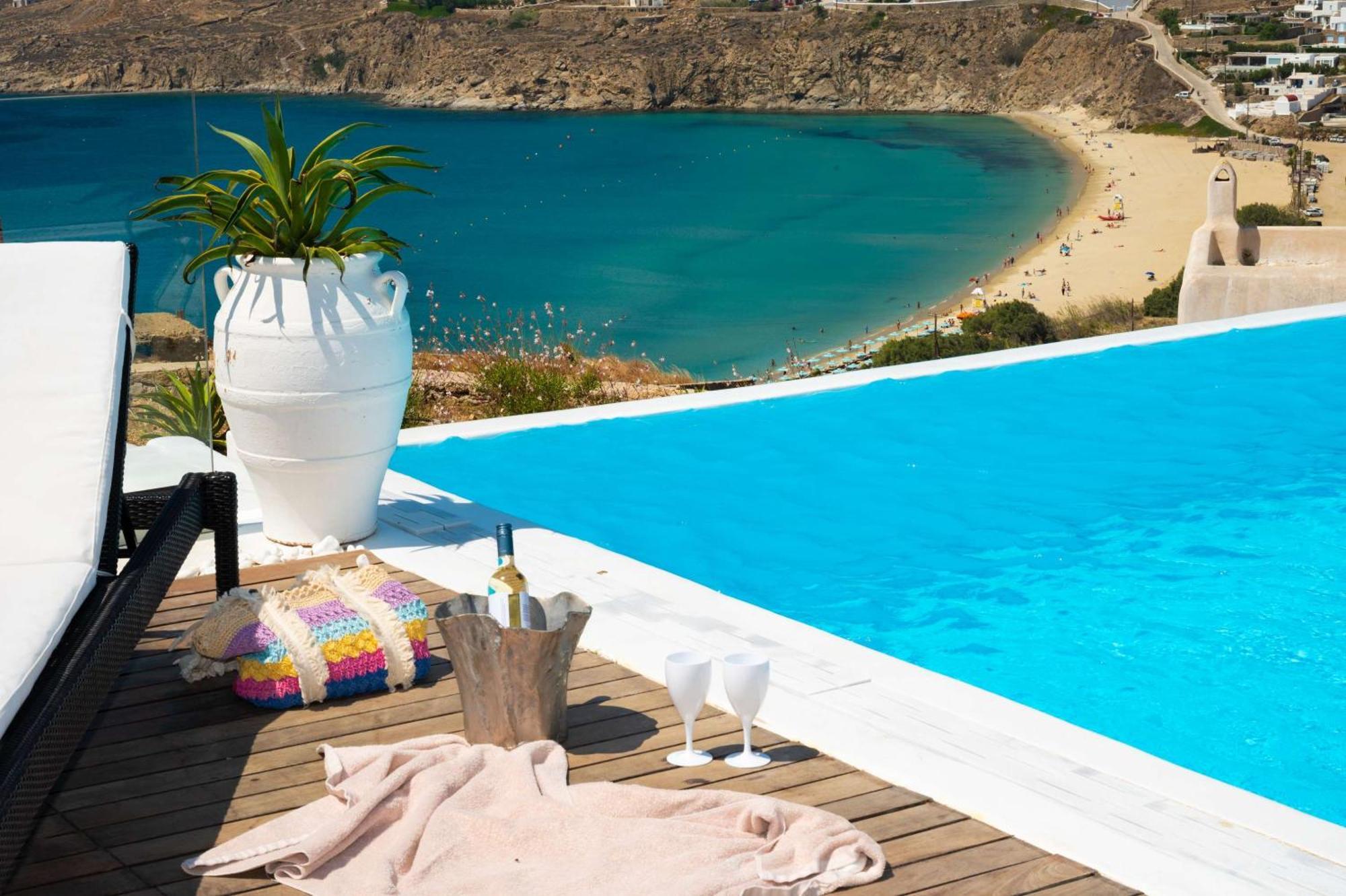 Margi Villas Mykonos Town ภายนอก รูปภาพ